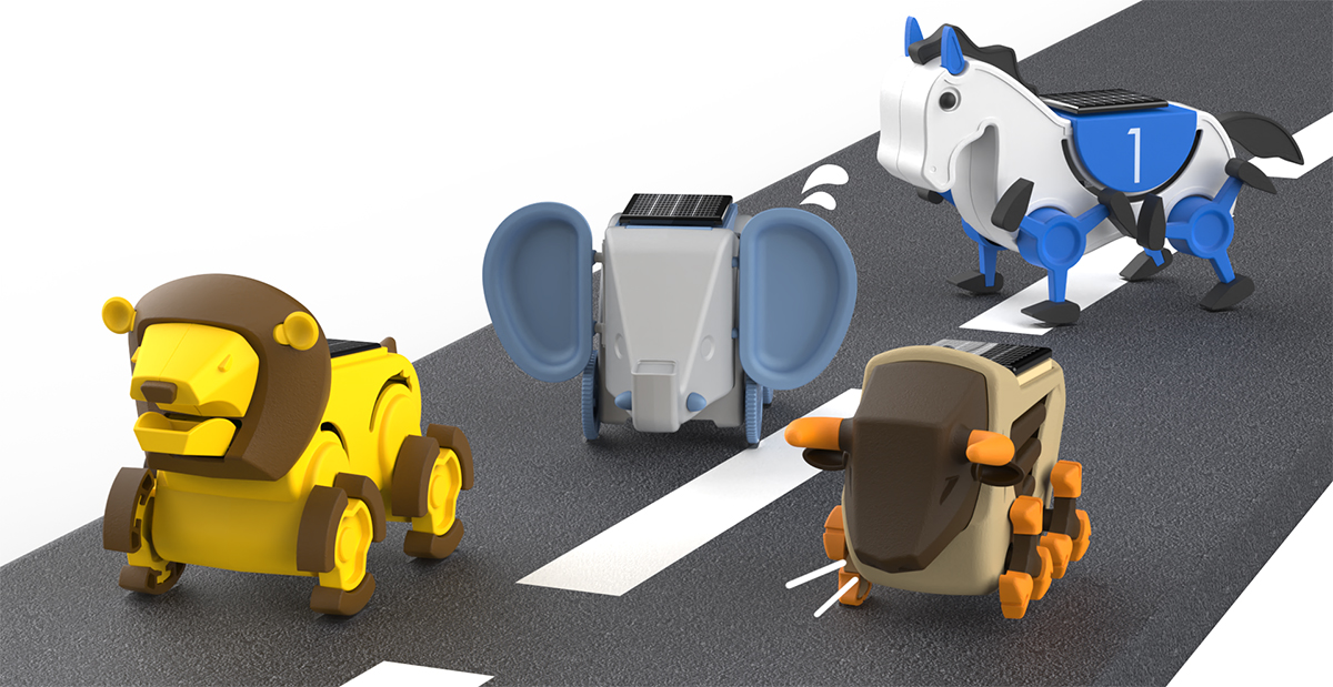 太陽能益智玩具 設計案例