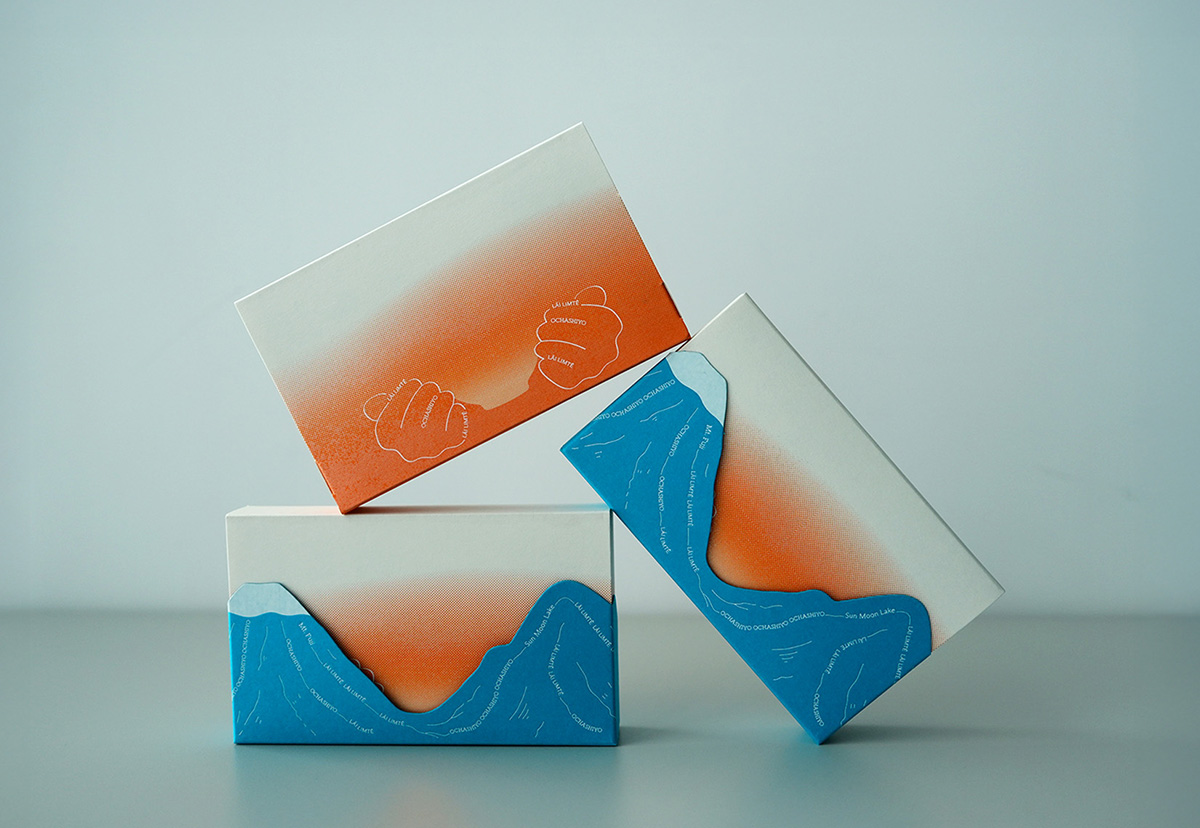 島嶼共脈茶禮盒設計